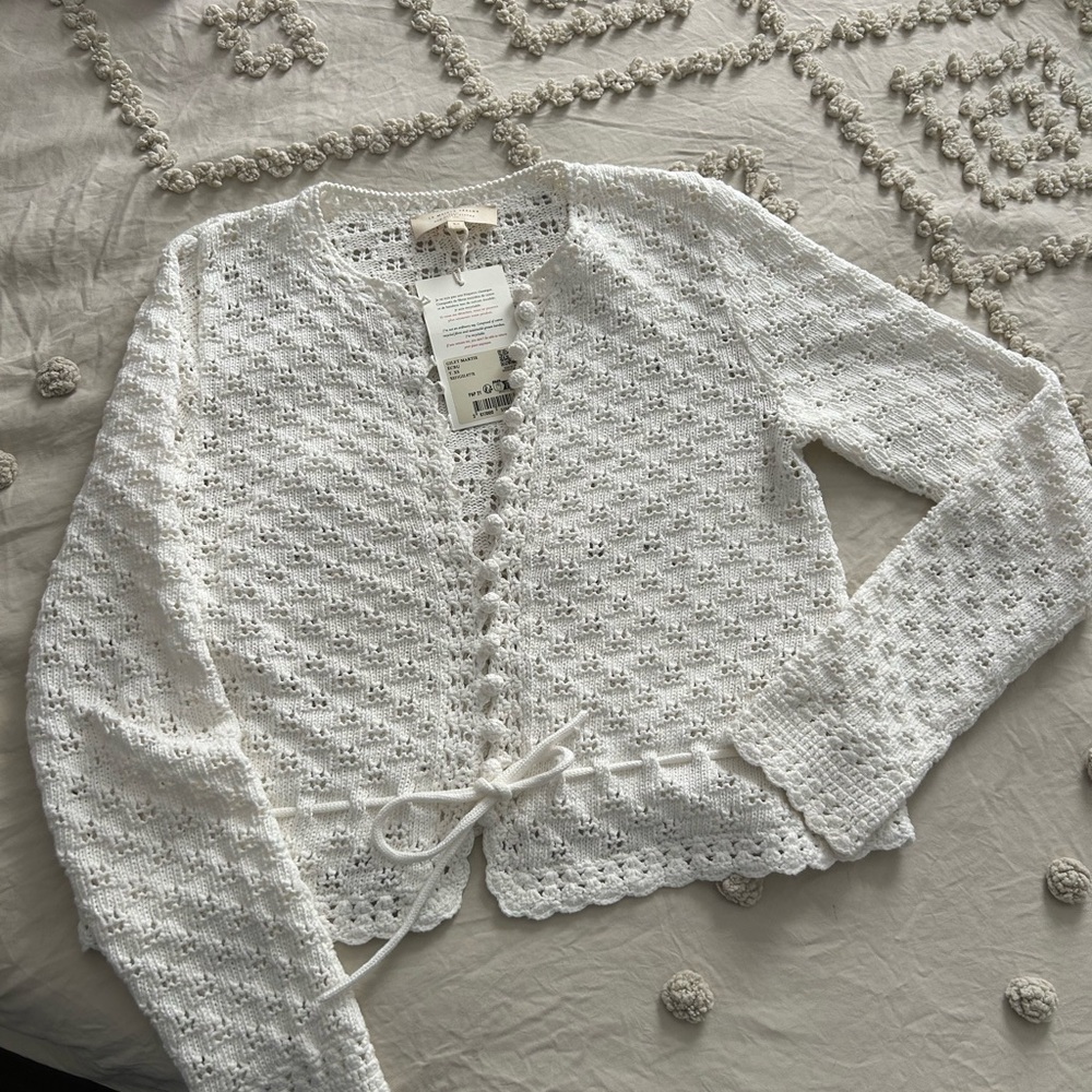 Sezane Martie Cardigan NWT Size XS - Price Firm - Picture 2 of 9